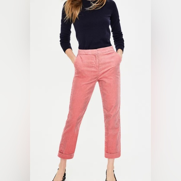 Boden Pants - Boden pink corduroy cords pants straight leg 8